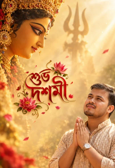 5 ultimate durga puja dashami image prompts for men