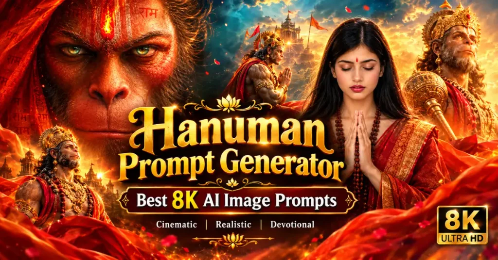 Hanuman Prompt Generator : Best 8K AI Image Prompts