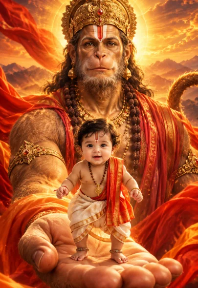 Hanuman prompt Generator for Baby