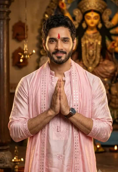 Man Navami Image Prompt