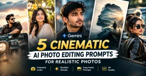 Cinematic AI Photo Editing Prompts for Epic Bollywood-Style Portraits